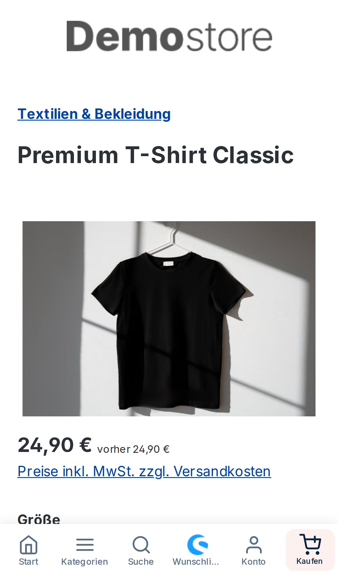 Produktdetailseite